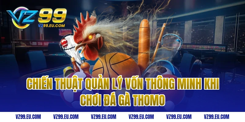 Chiến thuật quản lý vốn thông minh khi chơi Đá gà thomo