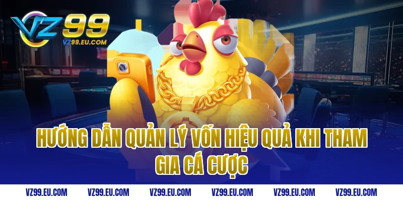 Hướng dẫn quản lý vốn hiệu quả khi tham gia cá cược