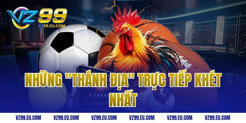 Những "Thánh Địa" Trực Tiếp Khét Nhất